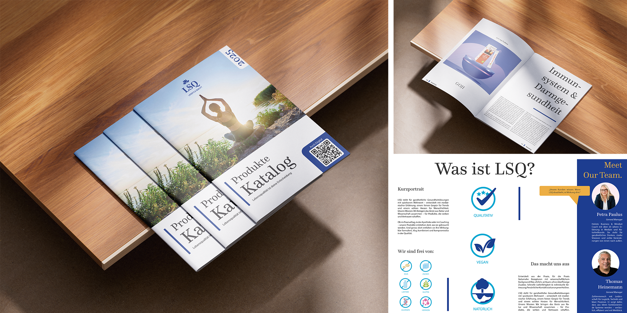 Produkte Katalog für die Firma LSQ